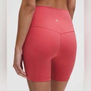 Lululemon NWT Align High-Rise Short 6" Desert Red